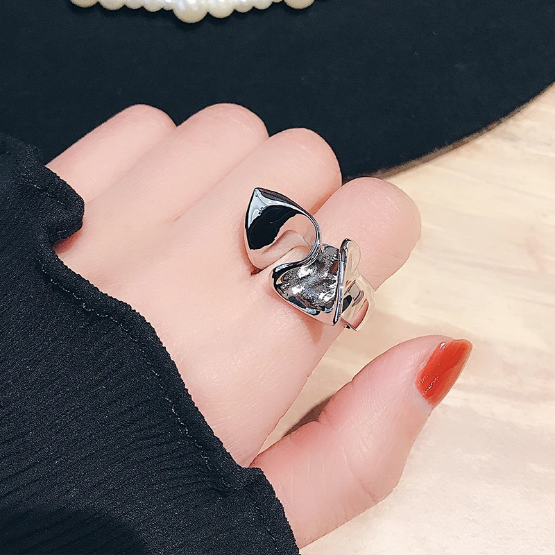 Кольцо в стиле интернет знаменитостей простое Универсальное кольцо японском и