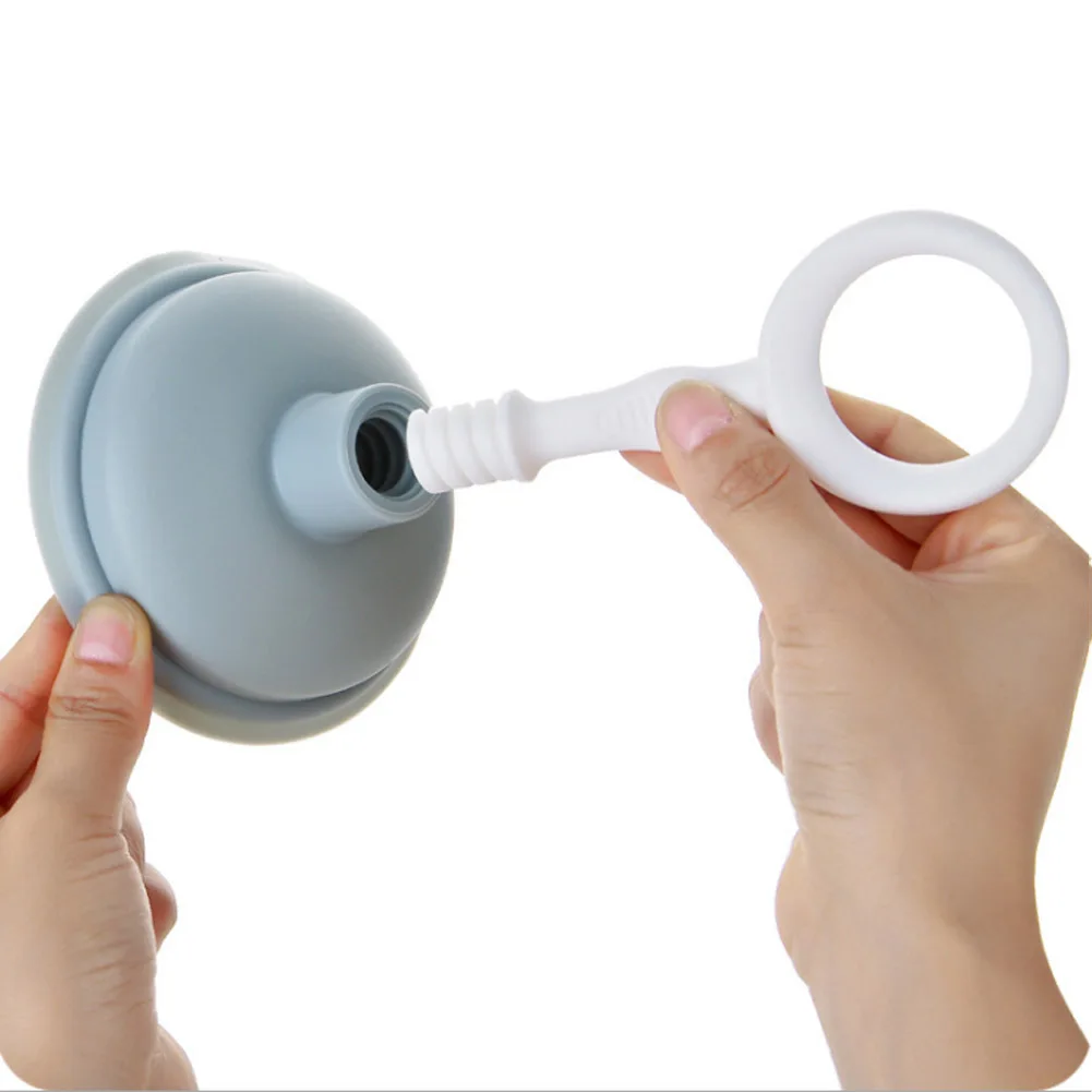 

For Home Kitchen Sink Pipe Dredger Leather Suction Dredger Sewer Tools Hair Blocking Household Pipe DredgeKitchen Clearn tool