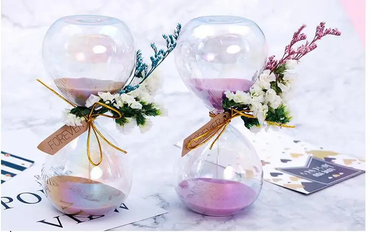 Разноцветные Песочные часы Таймер-часы деревянная рамка креативный подарок