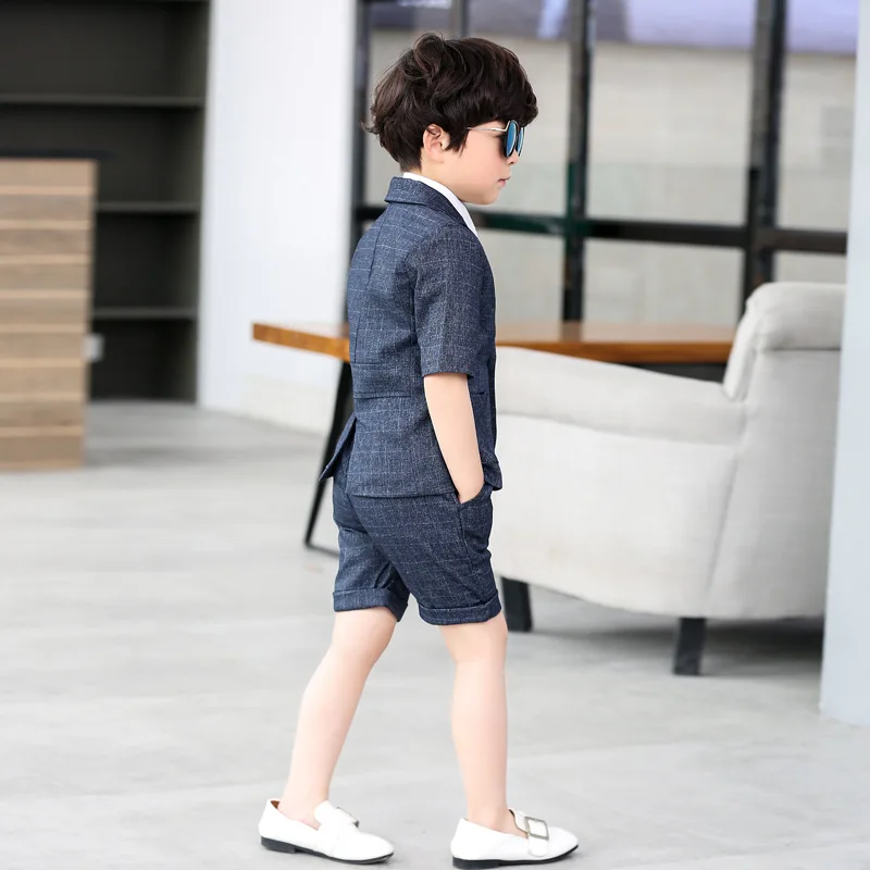 Детский Повседневный костюм из 2 предметов в британском стиле джентльменское