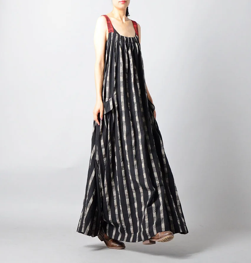 2019 осеннее индивидуальное женское хлопковое клетчатое платье на бретельках