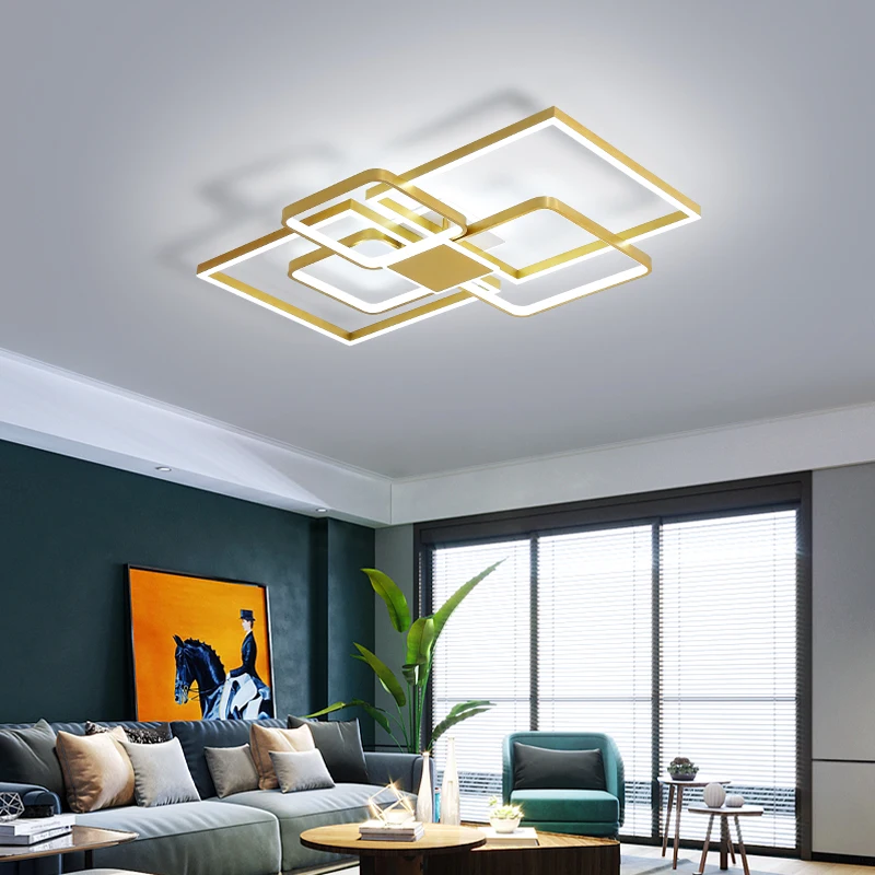 Современные светодиодные потолочные лампы для гостиной спальни светильник