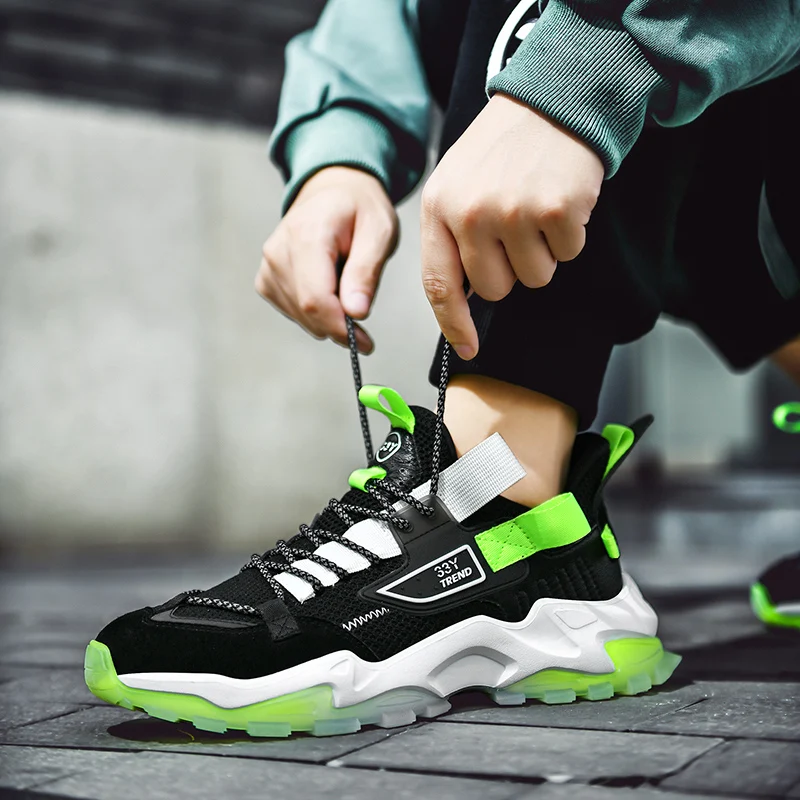 

jogging sneakers men's casual shoes high quality lace-up sports breathable blade basketball shoes Zapatillas Hombre men
