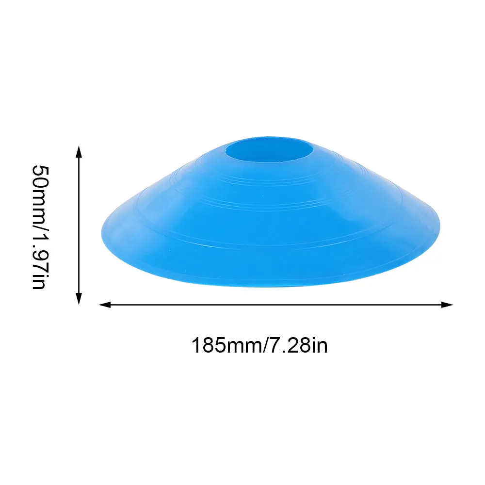 

50pcs Football Training Sports Saucer Cones Marker Discs Marker Bucket Football Training Sports Entertainment Sports Accessories