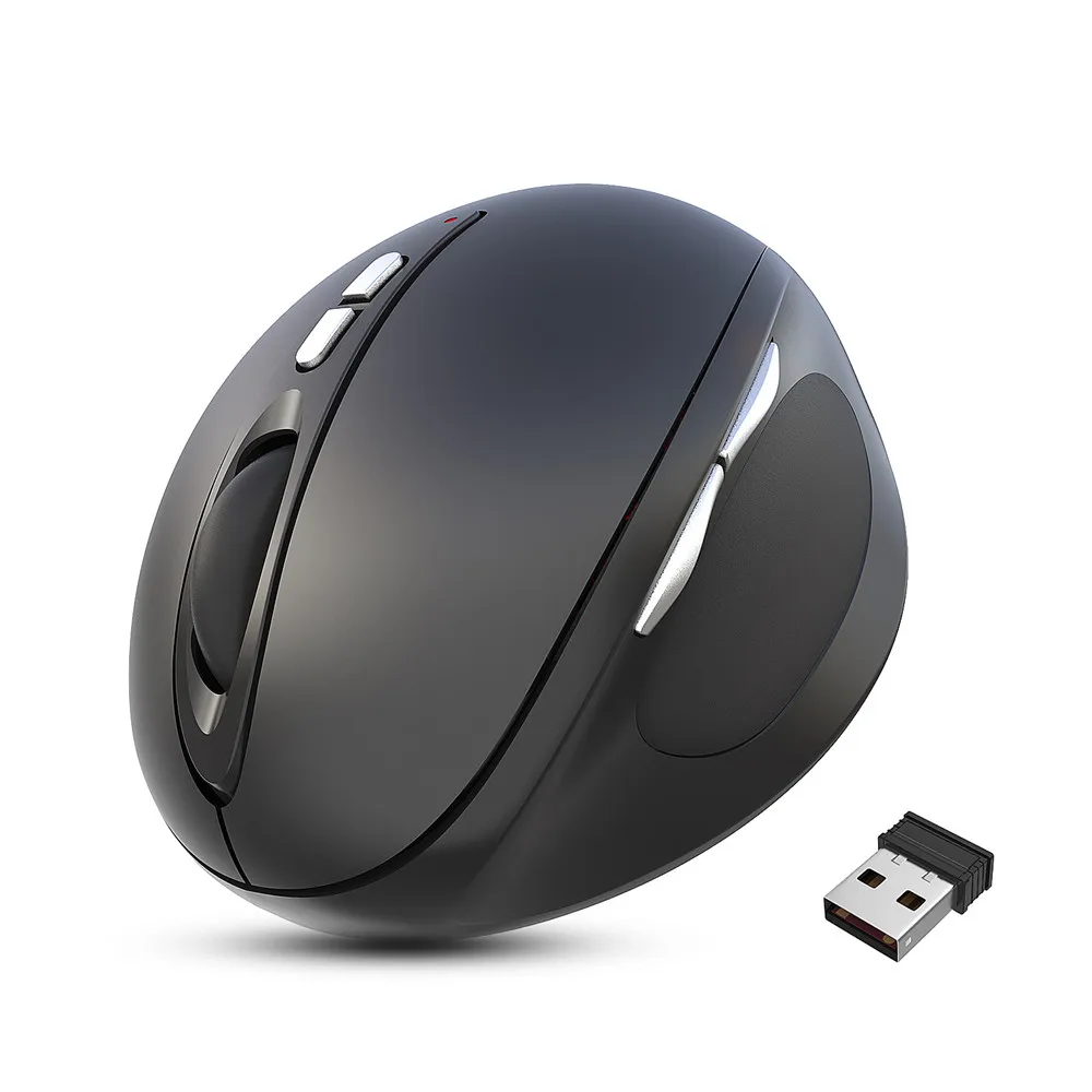 

2.4G Wireless Mouse USB Vertical Ergonomic Gamer Mause 7 Key 2400 DPI Mice For PC Laptop Notebook Computer Desktop