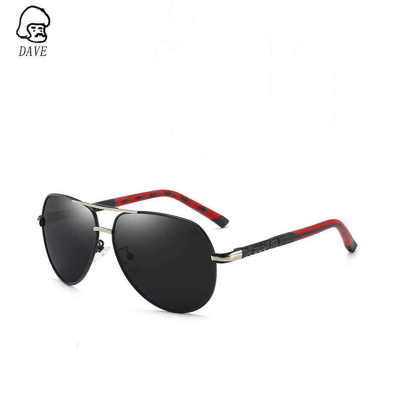 

Dave Classic Men Vintage Aluminum Polarized Sunglasses Men Brand Design Coating Lens Driving Shades Sun Glasses For Male Uv400