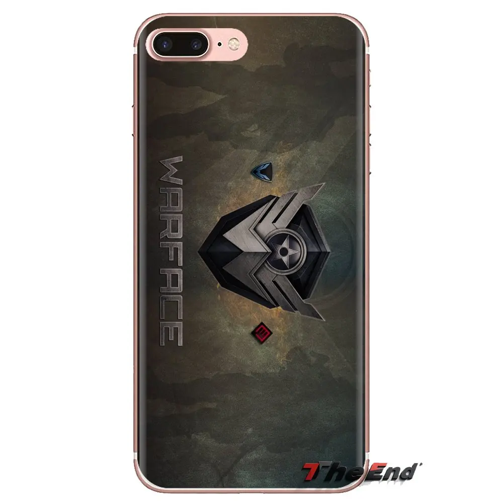 Warface с низким содержанием жира для iPod Touch Apple iPhone 4 4s 5 5S SE 5C 6 6S 7 8 X XR XS Plus MAX прозрачный