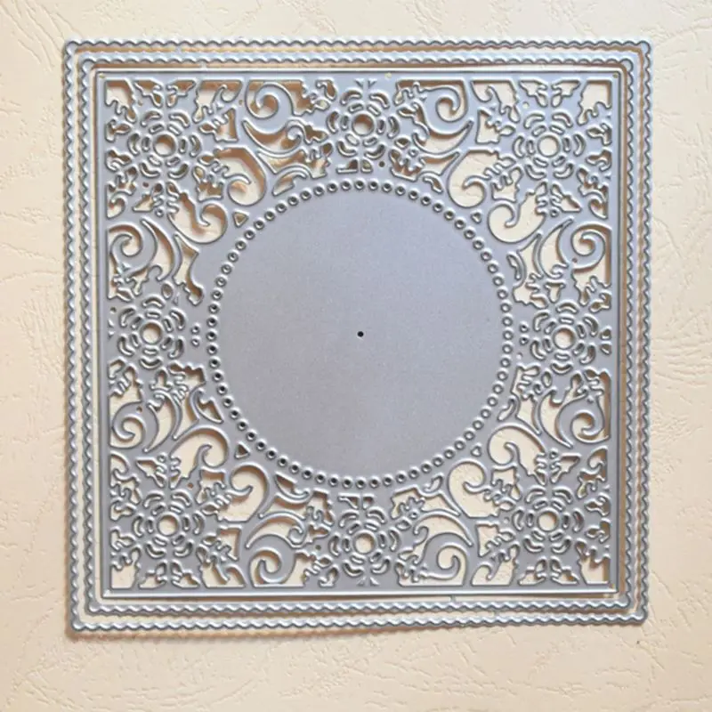 2021 Новый крышка металлический Трафаретный вырубной штамп Скрапбукинг Сделай Сам