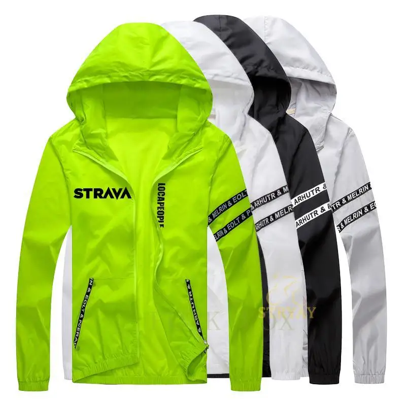 

Strava Sun Protection Men Cycling Jacket Windproof Women Jackets Riding Waterproof Cycle Clothing Outdoor Mtb Bike Jackets