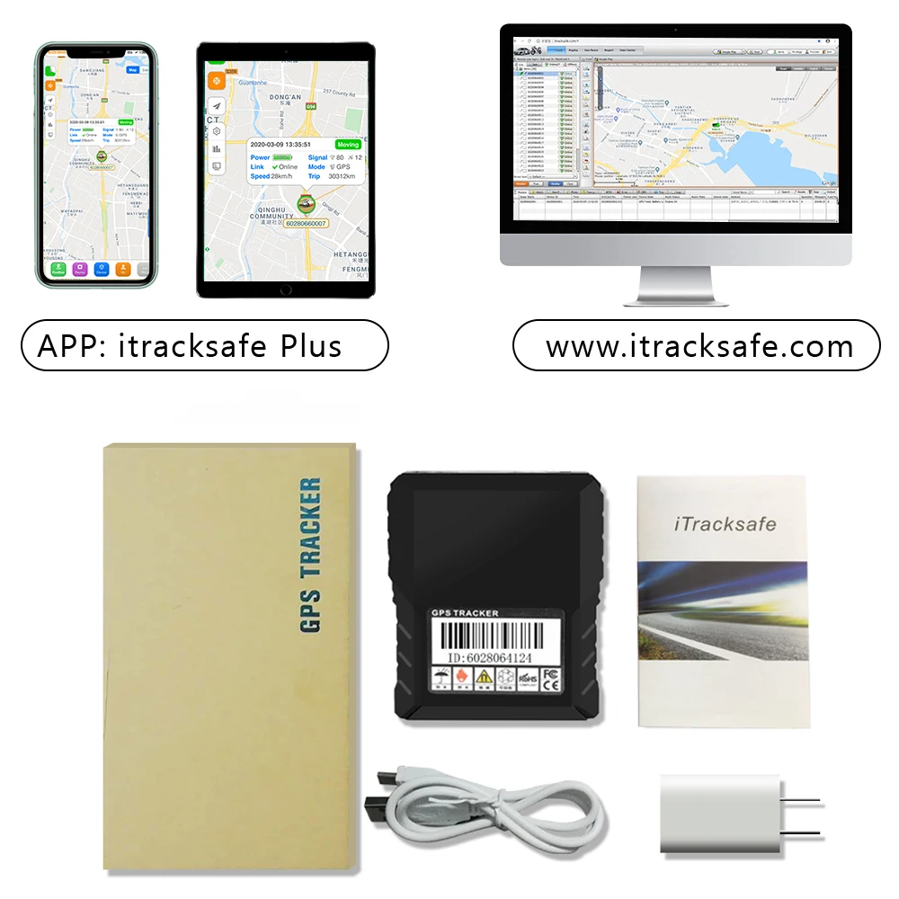 В режиме реального времени Водонепроницаемый локатор отслеживания Мини Gsm Gprs