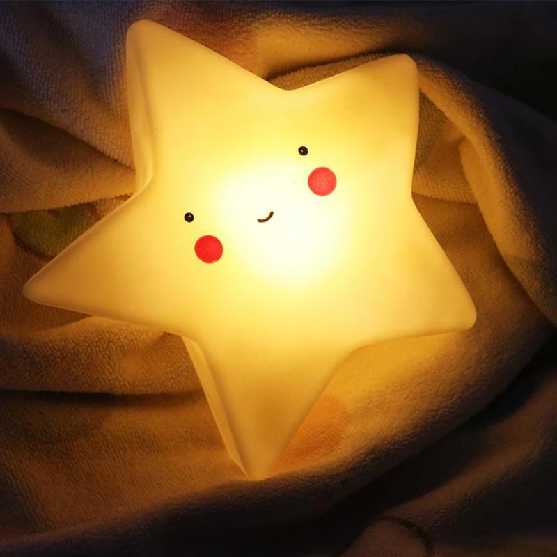 Люминесцентные игрушки Новый Единорог звезда мультфильм Мини яркий детский