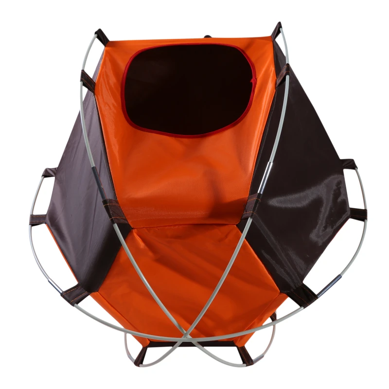 Складная палатка для домашних животных переносная в горошек кошек и маленьких