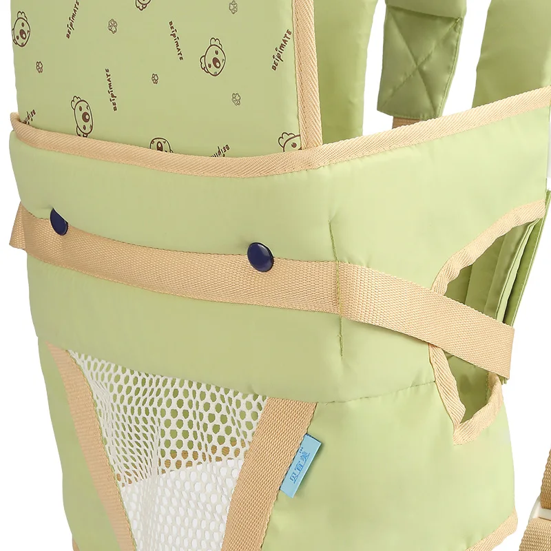 Portabeb&eacute;s transpirable frontal para reci&eacute;n nacido, soporte de hombro, mochila, bolsa, canguro-4