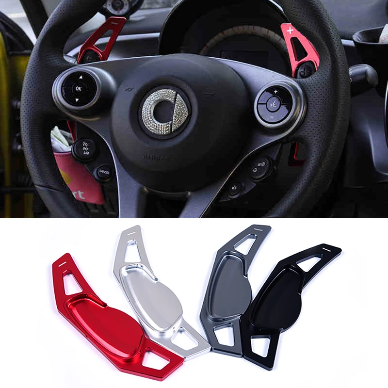 2 шт. лопатки для руля Mercedes Smart Fortwo Forfour 453 451|Наклейки на автомобиль| |