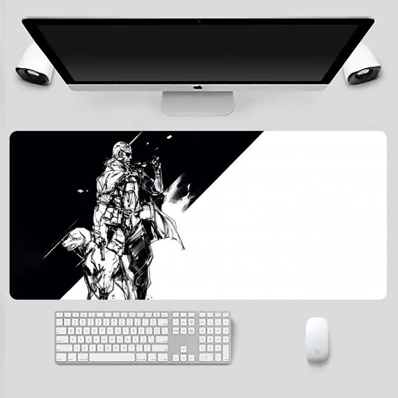 

Metal gear solid DIY Design Pattern Game mousepad Game Office Work Mouse Mat pad X XL Non-slip Laptop Cushion mouse pad