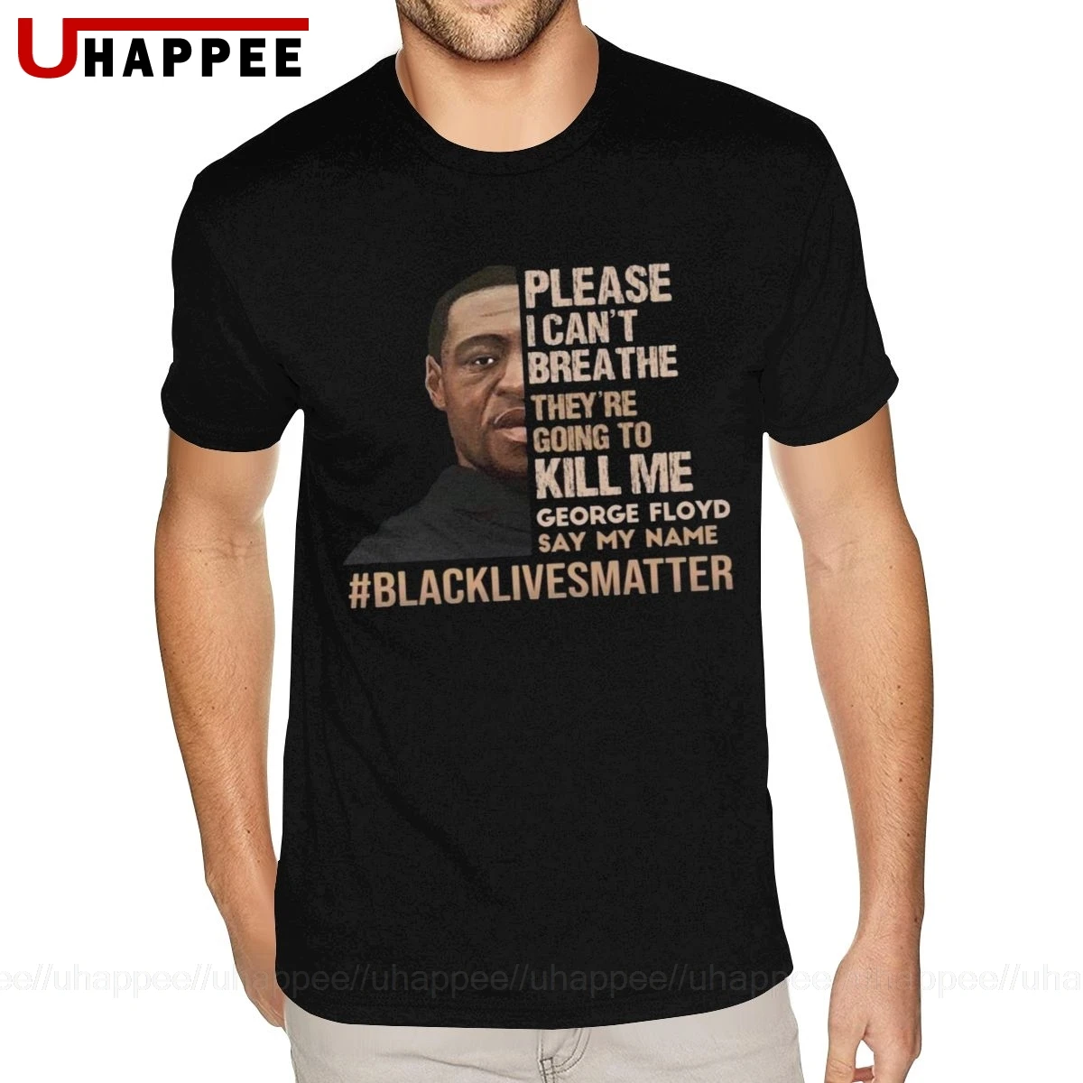 

Футболка для мальчиков I Can't Breathe Black Lives Matter, Высококачественная Мужская футболка с короткими рукавами, брендовая Дизайнерская одежда