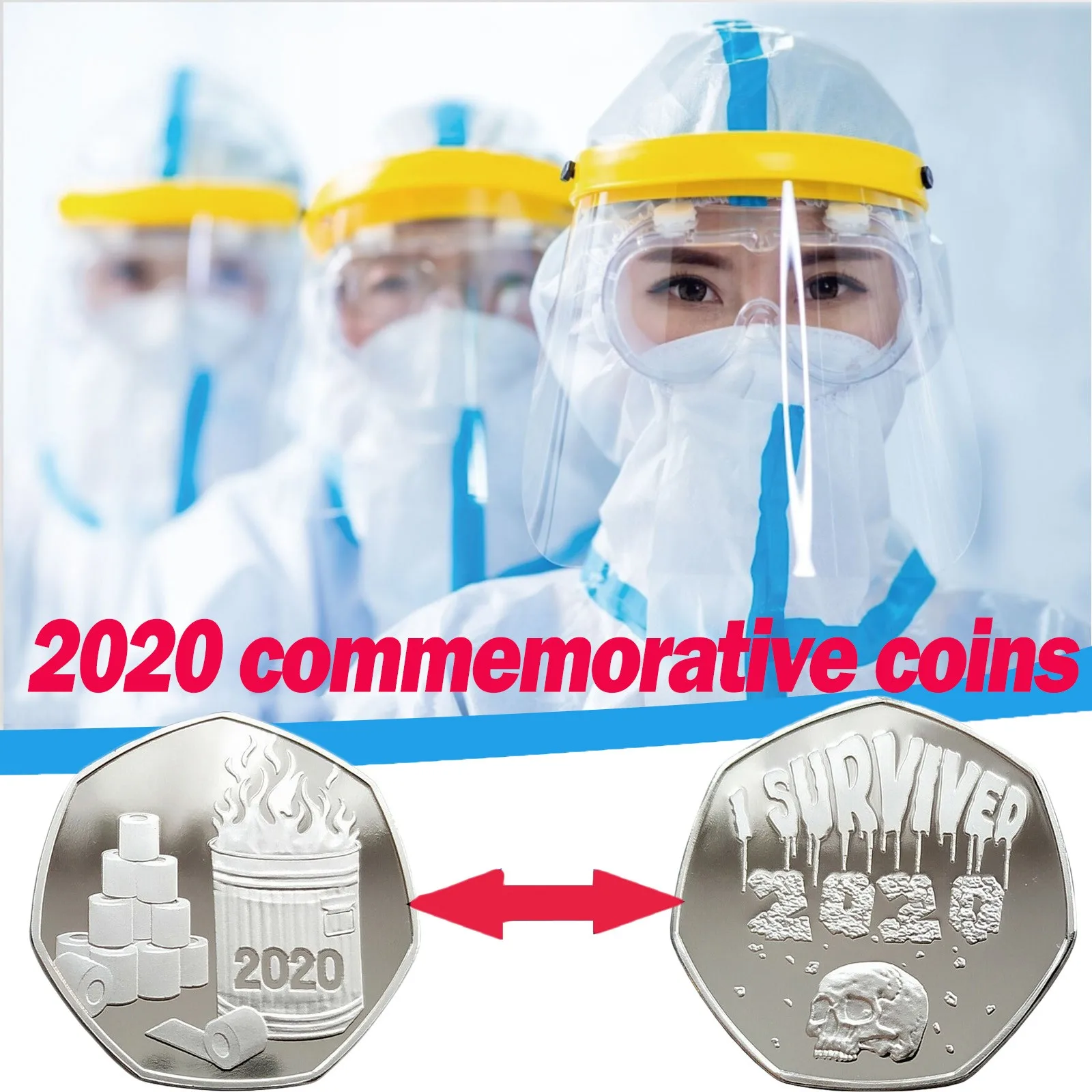 Домашние сувенирные монеты коллекция монет 2020 украшения памятные старая