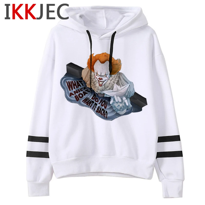 Это клоуны Забавный мультфильм толстовки для мужчин/wo мужчин Pennywise лузер фильм ужасов толстовки повседневное хип-хоп Уличная Толстовка мужской/женский - Цвет: 2710