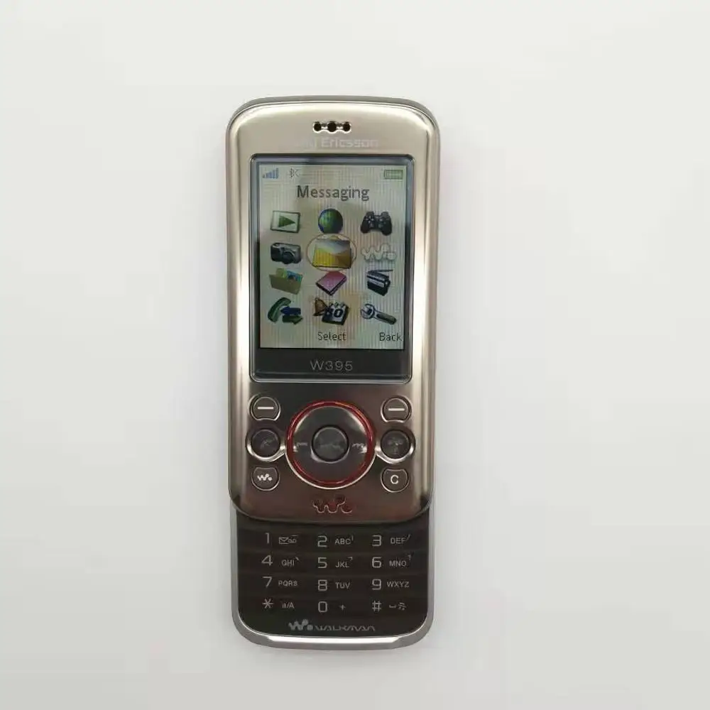 sony ericsson w395 refurbished original unlocked w395 mobile phone 2mp fm w395 cell phone free shipping free global shipping