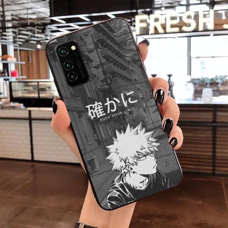 Boku без герой Академии Katsuki Bakugou цветной чехол для телефона Samsung S20 plus Ultra S6 S7 край S8 S9