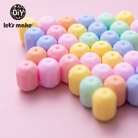 lets make 50pcs silicone beads baby diy beads food grade irregular silicone beads teether toys chewable beads accessory