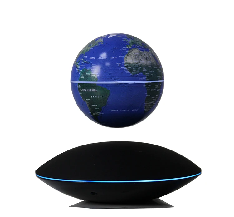 Украшение для дома магнитная левитация 3 дюйма вращается на землю Плавающий