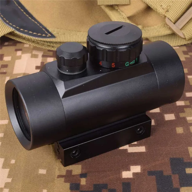 Голографический прицел 1x40 для страйкбола оптический с красной и зеленой точкой 11