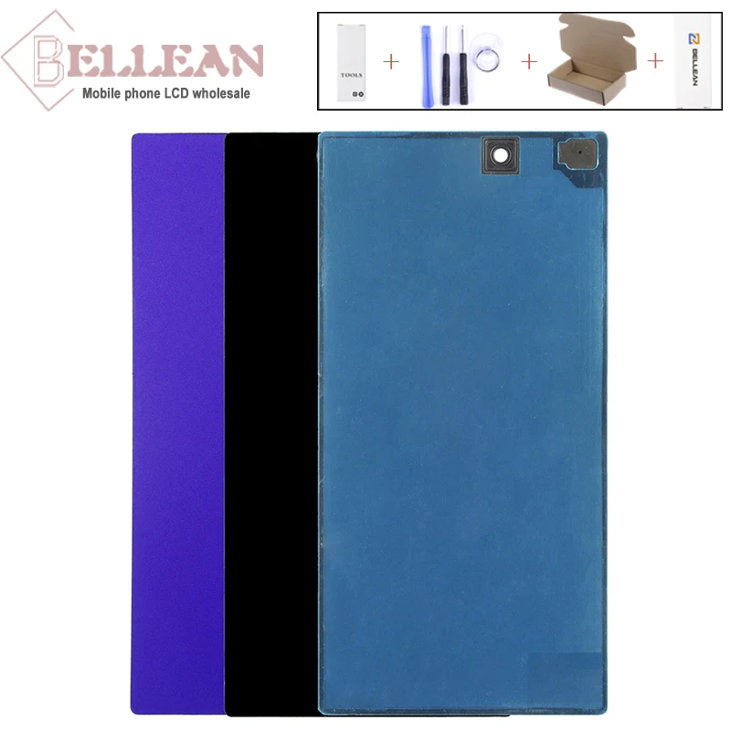 Стеклянная крышка корпуса XL39H XL39 C6802 C6833 задняя HH для Sony Xperia Z Ultra батарейного
