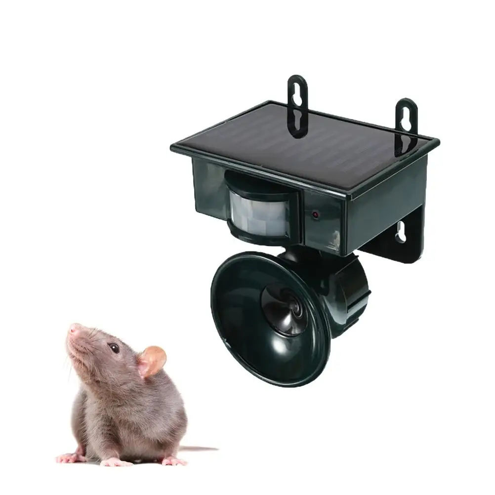 

Portable Waterproof Harmless Safe Outdoor Indoor Ultrasonic Animal Rodent Cat Repeller Pest Dog Fox Deterrent Chasers Repellent