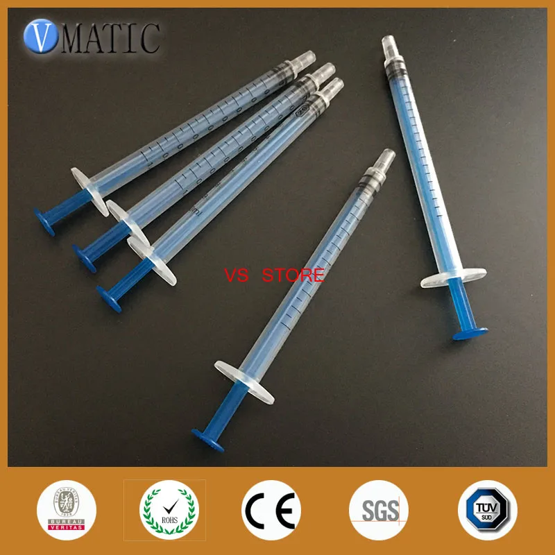 Free Shipping 50 Sets 1ml 1cc Industrial Glue Syringe / Dispensing With Orange Cap/Stopper | Обустройство дома