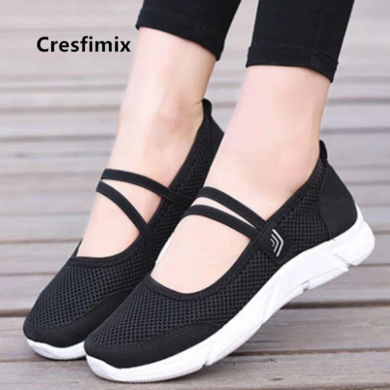 Cresfimix/женские милые бежевые весенние Лоферы без шнуровки Модная удобная летняя