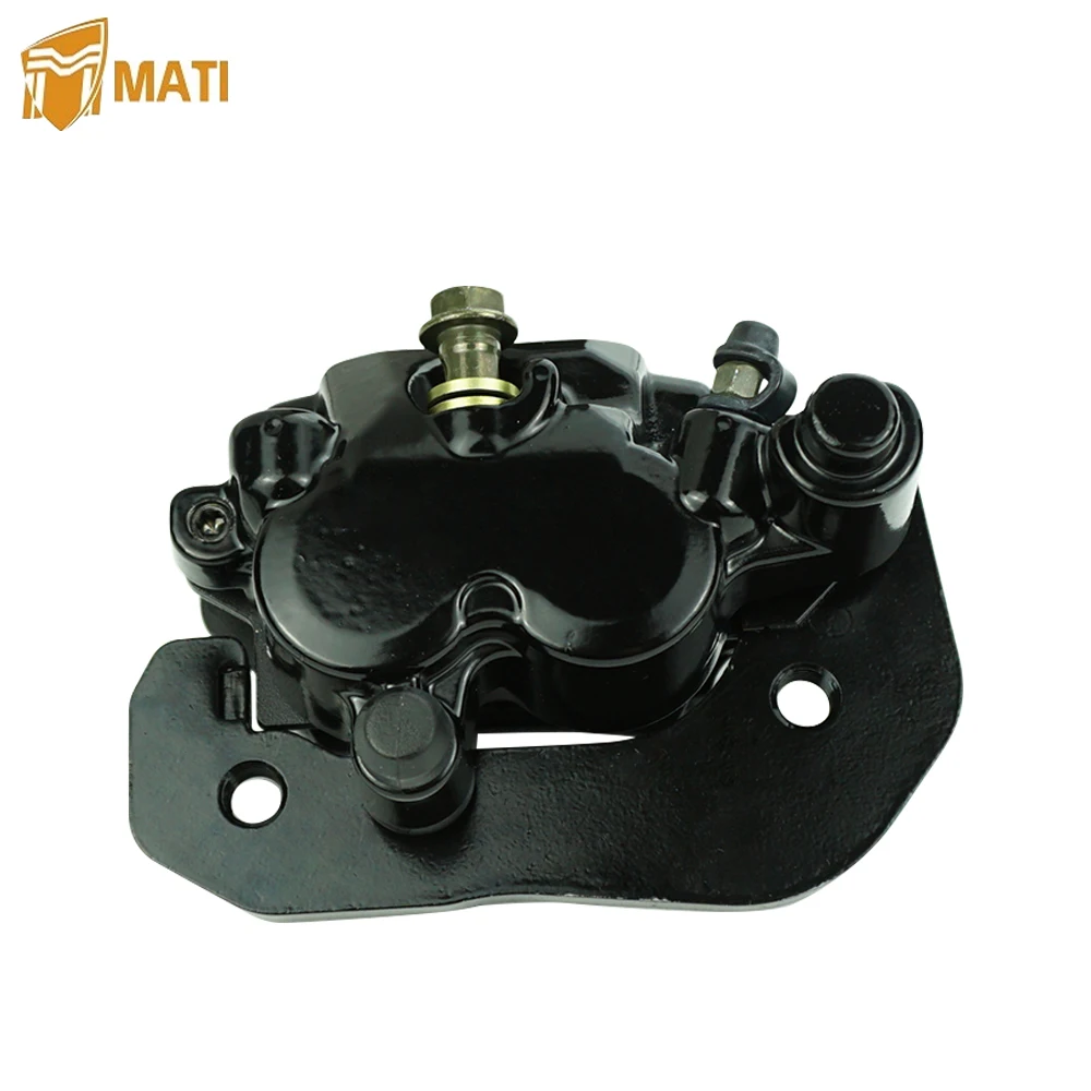 Mati Left Rear Brake Caliper Assembly for ATV Can Am Renegade Outlander 500 570 650 800 850 1000 with Pads Replacement 705600860