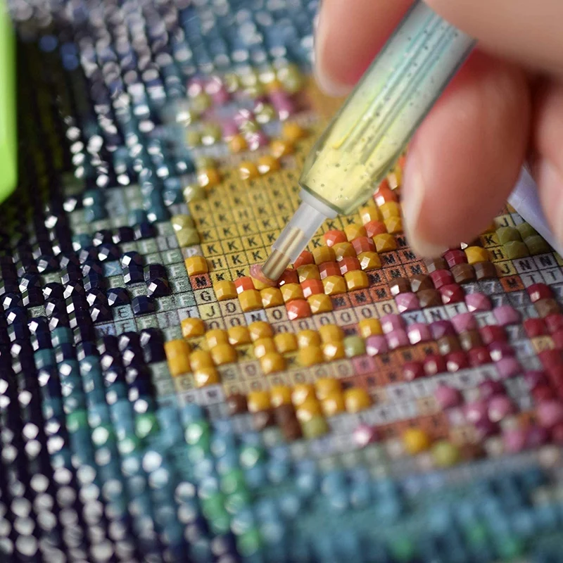 

Diamond Painting Diamond Pen, Point Diamond Pen Spiral Cute Diamond Painting Tool for Nail DIY Decoration