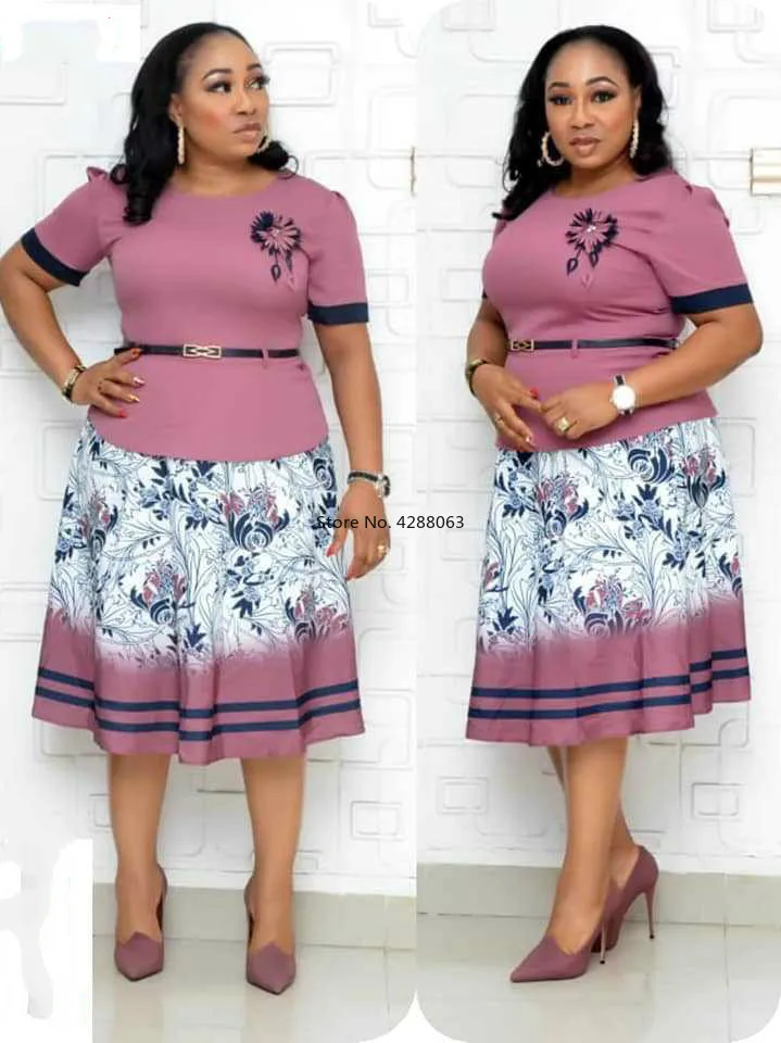 

Fashion Style 2020 African Women Printing Plus Size Dress African Dresses for Women African Clothing 2XL-6XL