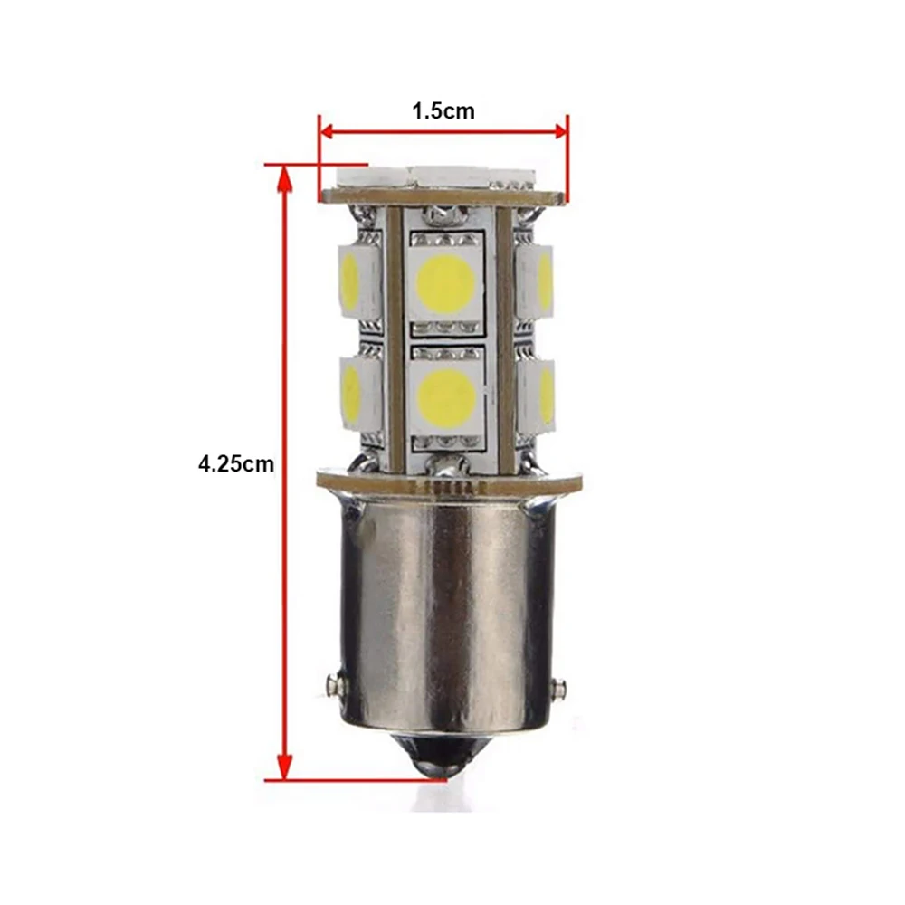 10 шт. 1156 BA15S 13 SMD СВЕТОДИОДНЫЙ ная лампа p21w R5W R10W светодиодный автомобильные лампы