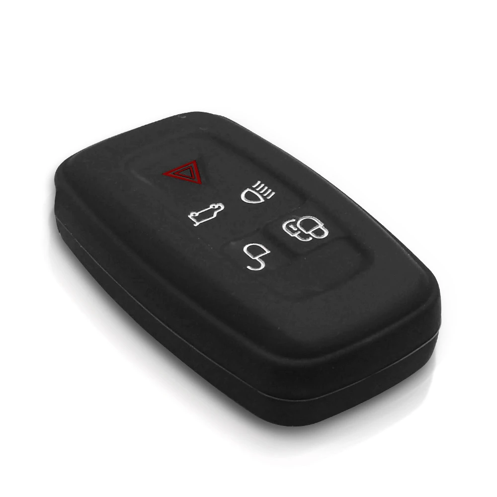 KEYYOU для Land Rover Discovery 4 Range Sport Vouge 2009 2010 2011 2012 LR4 Evoque 5 кнопок Smart силиконовый чехол