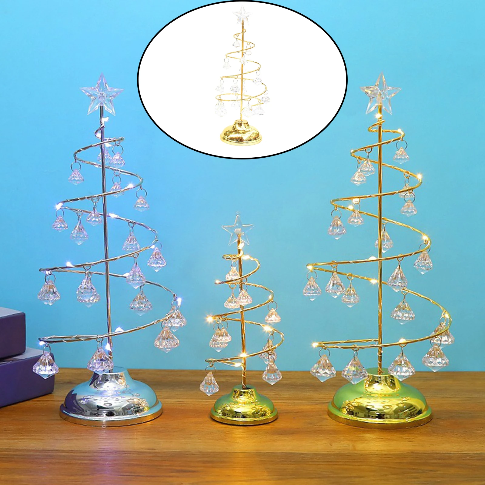 

Christmas Tree Light Free Standing Night Light for Christmas Party Supplies Kids Children Gifts