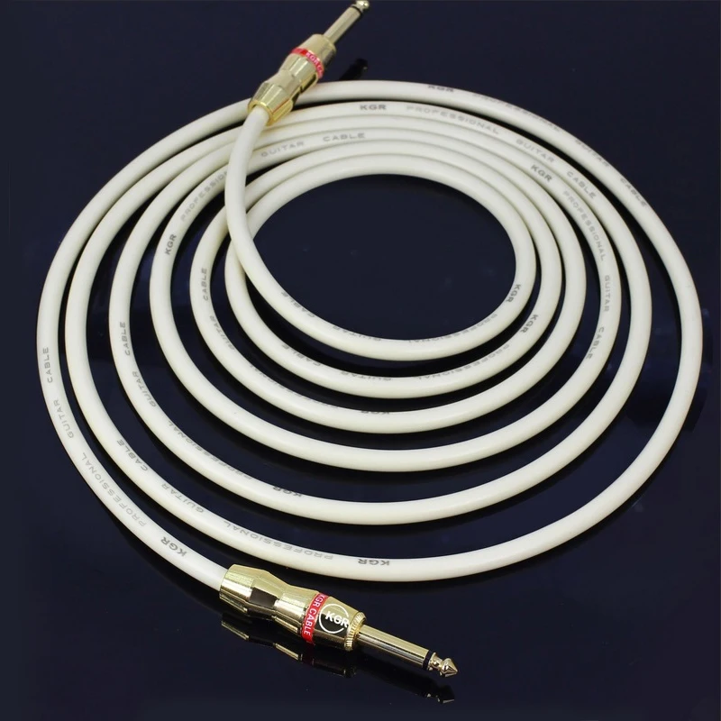 Kgr кабель для гитары линия защита от шума Hi-Fi инструмент бас электронное пианино |