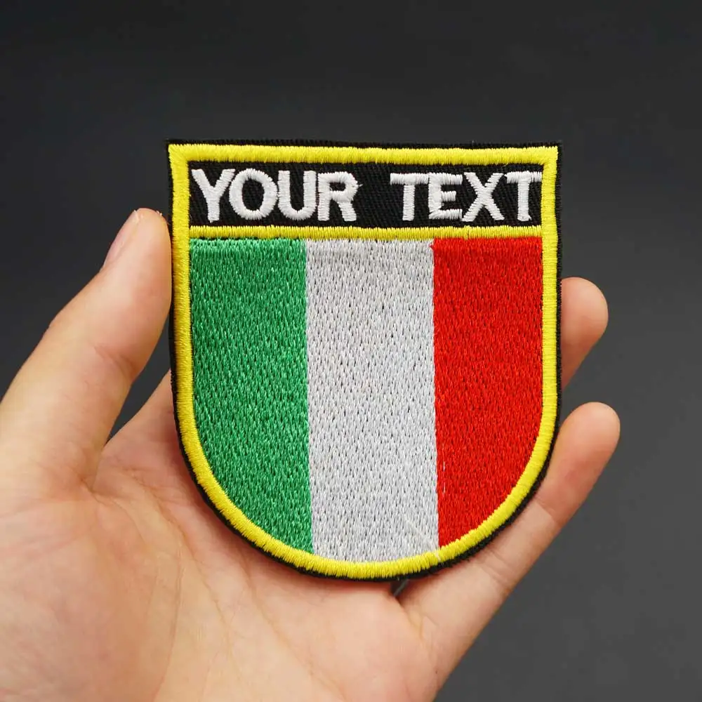 Индивидуальные итальянские именные нашивки бирки персонализированные с