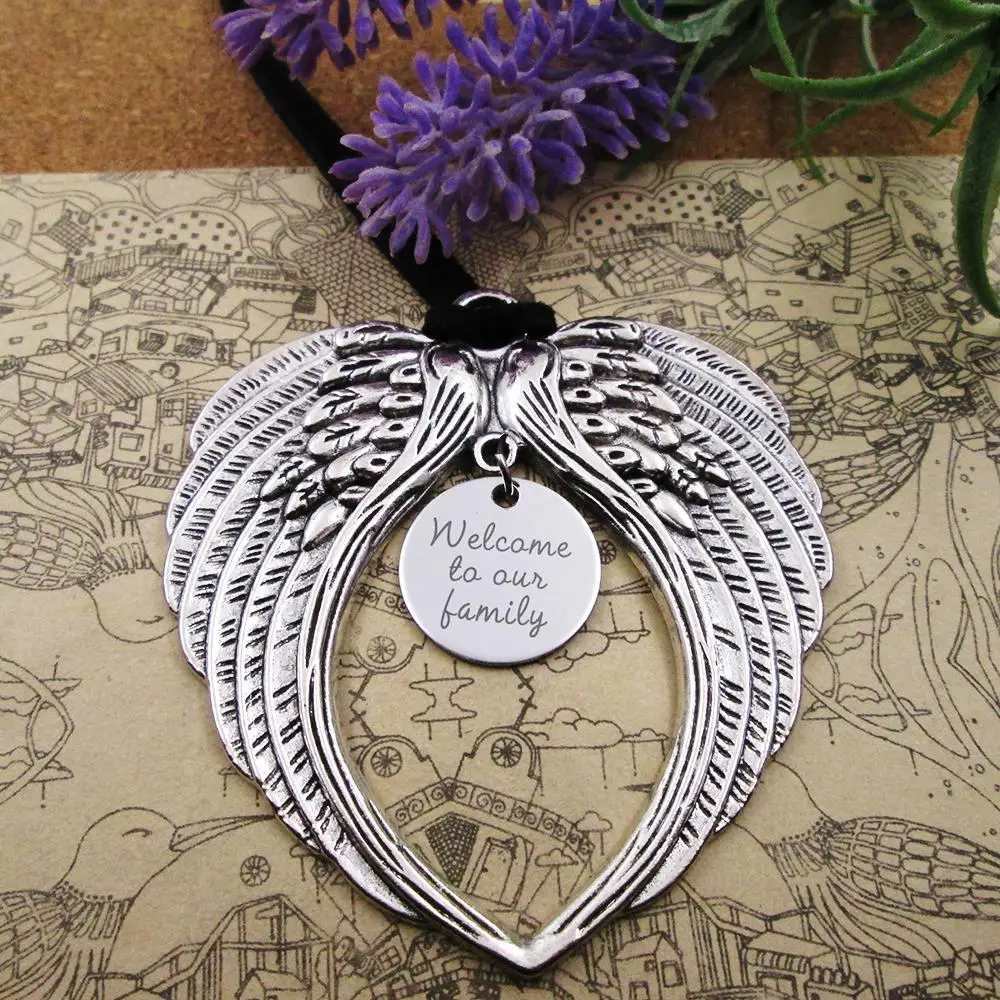 Добро пожаловать в нашу семью орнамент новая дочь или сын по закону подарок для