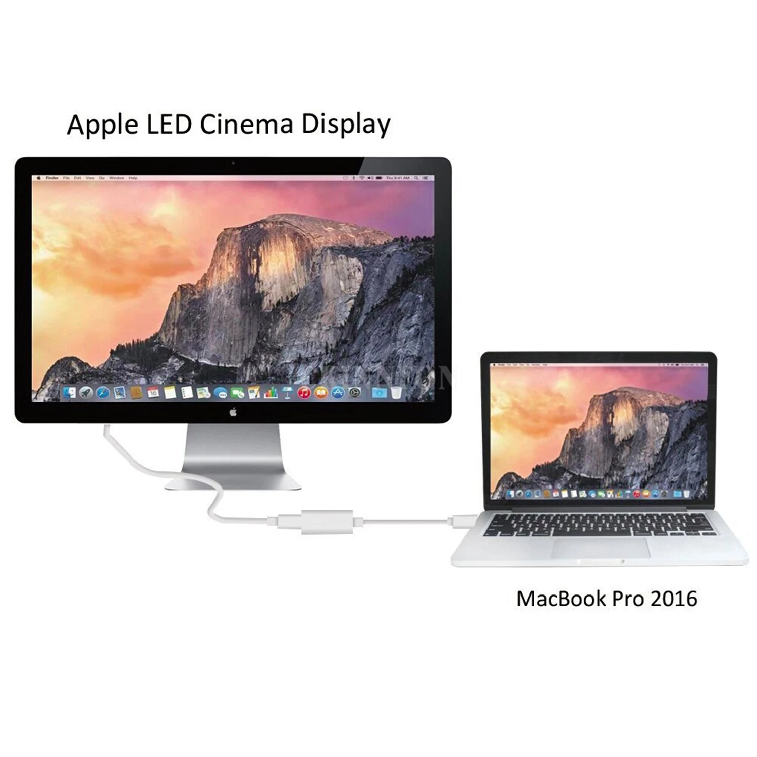 Адаптер USB C к Mini DP 4K 60 Гц Type Display адаптер Plug and Play Thunderbolt 3 конвертер для MacBook Pro |