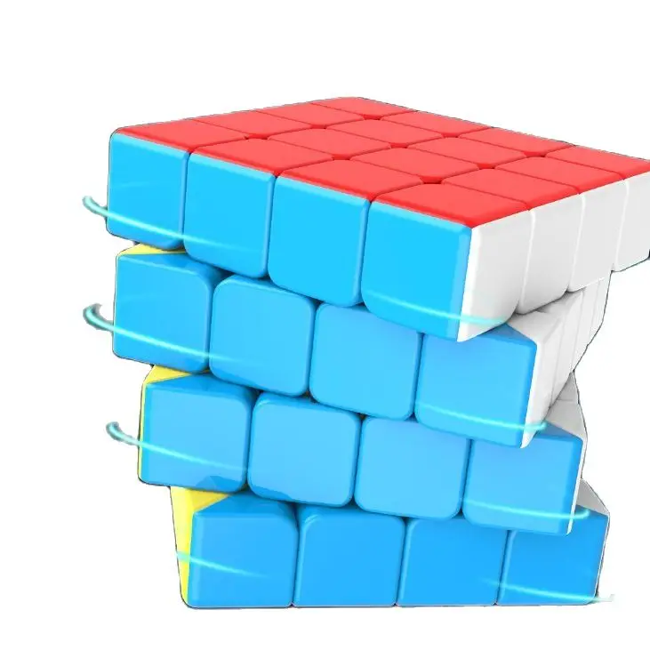 Moyu Meilong 4x4 Cubing Speed Magic Puzzle Strickerless 4x4x4 Neo Cubo Magico 59mm Mini Size Frosted Surface Toys for Children | Игрушки и
