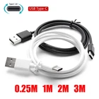 Кабель USB Type-C для синхронизации данных и быстрой зарядки, зарядный провод для Samsung Galaxy S10, S9, S8 Plus, Note 9, 8, для Oneplus 6, 6T, 5, 5T, Xiaomi