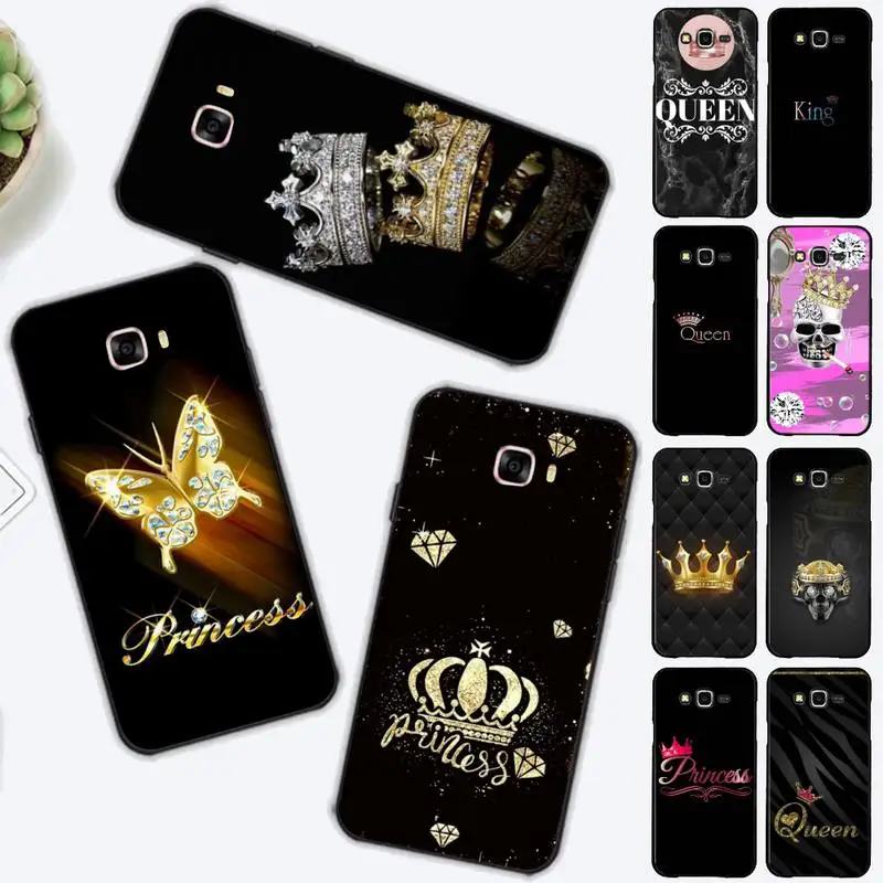 

FHNBLJ Diamond Crown Printing Phone Case for Samsung J 2 3 4 5 6 7 8 prime plus 2018 2017 2016 core