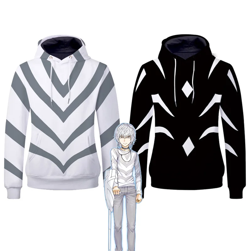 

Anime A Certain Magic Index Accelerator Cosplay Costume Long Sleeve Daily Casual Men Women Hoodie