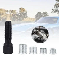 60 hot sale 14mm cylinder head tap spark plug rethreading helicoil thread repair tool kit auto maintenance tools