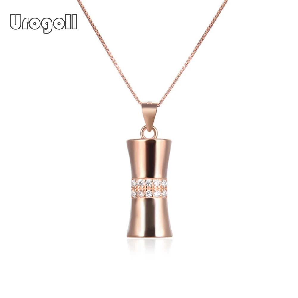 

Genuine925 Sterling Silver Fine Jewelry Pendant Necklaces For Women Bride Romantic Wedding Engagement Silver 925 Jewelry