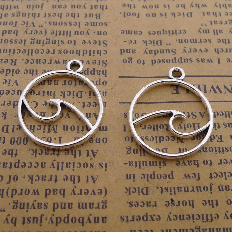 

Новинка, 20 штук, 20*23 мм, смешанный сплав, античное серебряное ожерелье с полыми морскими деталями, подвеска для изготовления ювелирных издел...