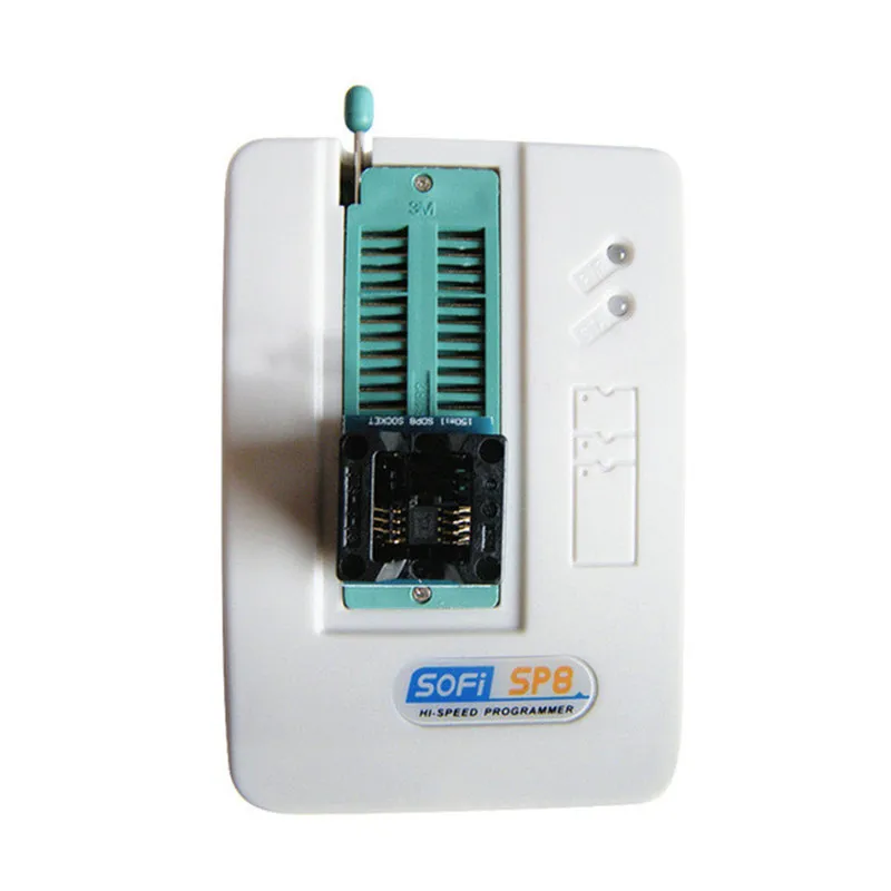 Софи SP8 B высокое Скорость Usb программист + 4cs адаптер (93/24/25/BR90 мерцание/мигание Eeprom)