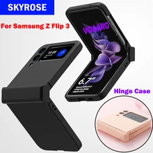 Z Flip3 5G Hinge Case for Samsung Galaxy Z Flip 3 Case for Samsung Z Flip 3 Armor Capa Shocproof Full Phone Cover